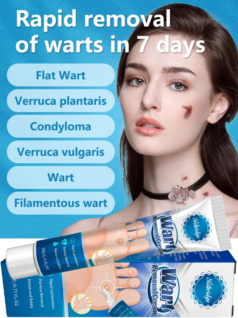 

Wart Remover Ointment Anti Warts Remove Filiform Genital Flat Periungual HPV Papilloma Warts Skin Tag Removal Cream