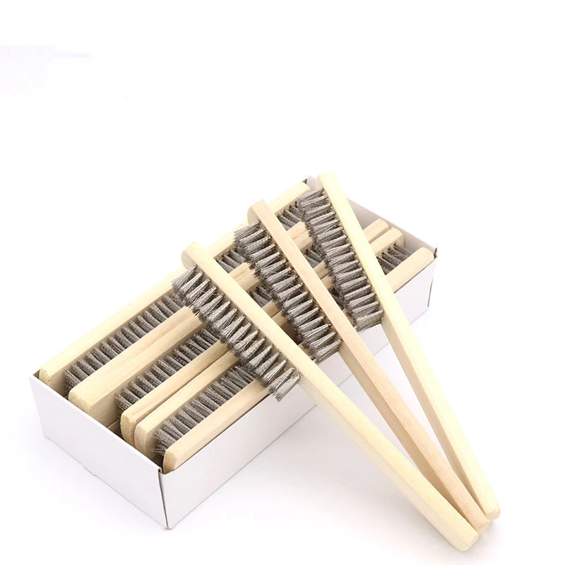 

Steel Wire Brush Barbecue Cleaning Stainless Steel Wire Iron Brush Small Steel Copper Brush Derusting Brushsteel Wire Brush