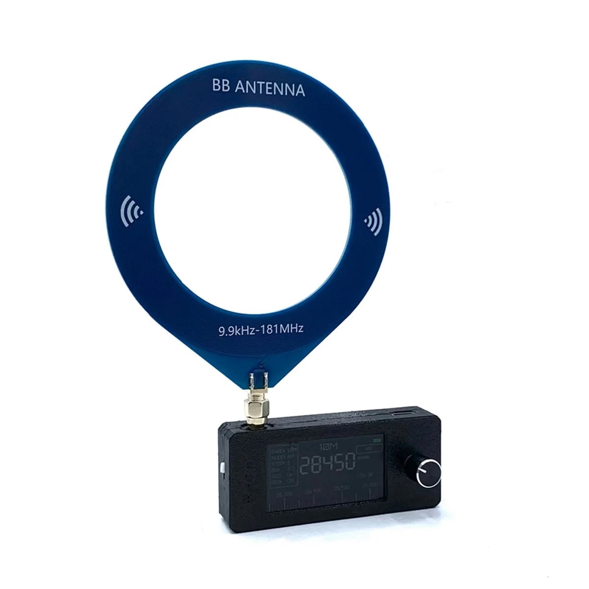 9.9khz-181mhz SMA Interface Mini Loop Antenna Pocket Size SI4732 Radio Receiver Mini Radio fm transmitter