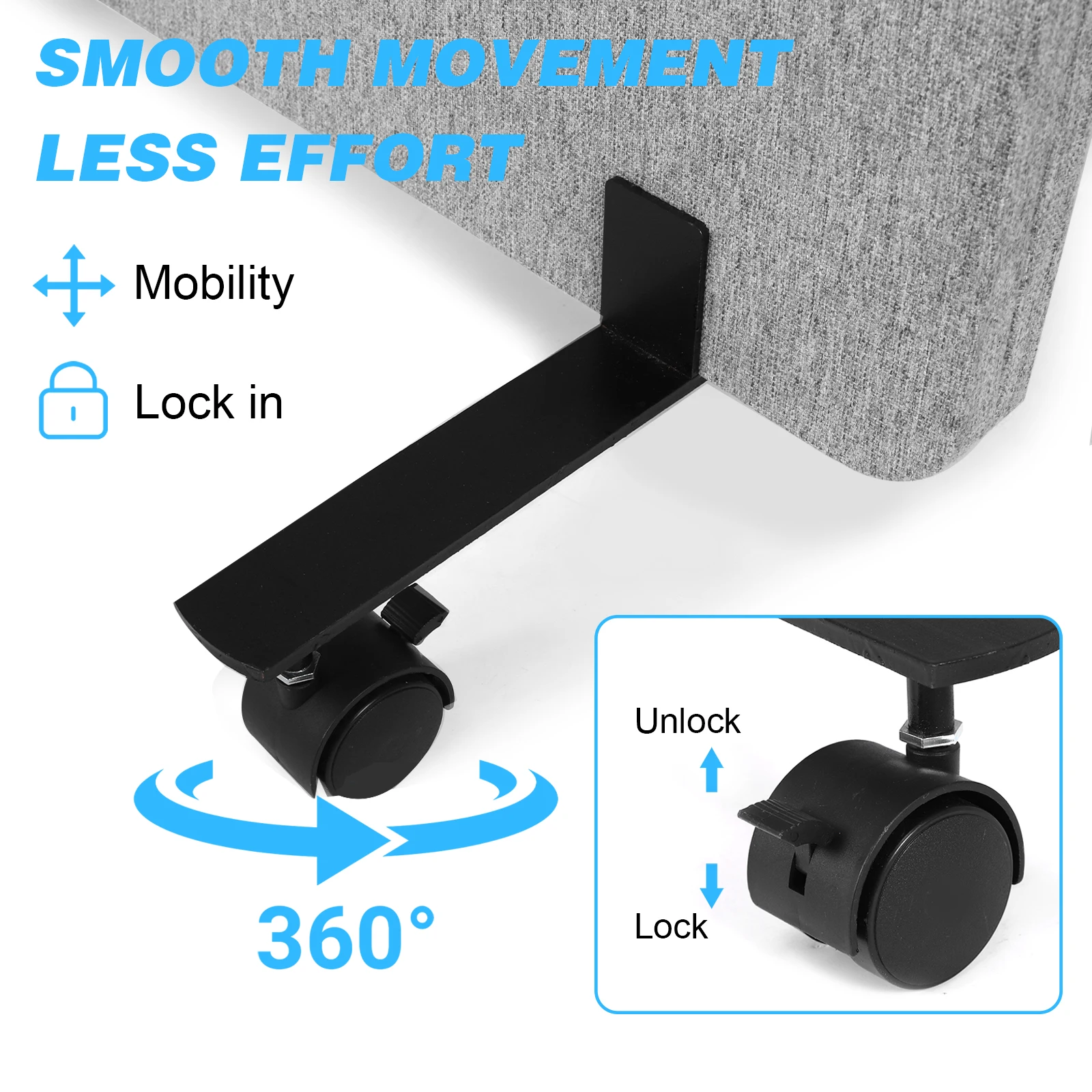 Portable Folding Partition Screens for Office Privacy