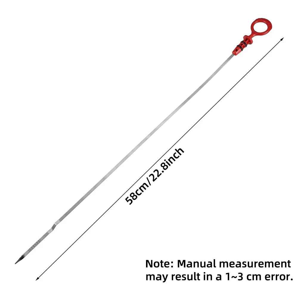 58 cm Oil Dipstick Measure Rule For Volvo C70 S60 S70 S80 V70 XC70 XC90 2.3L 2.4L 2.5L Engine Oil Petrol Dipstick Gauge
