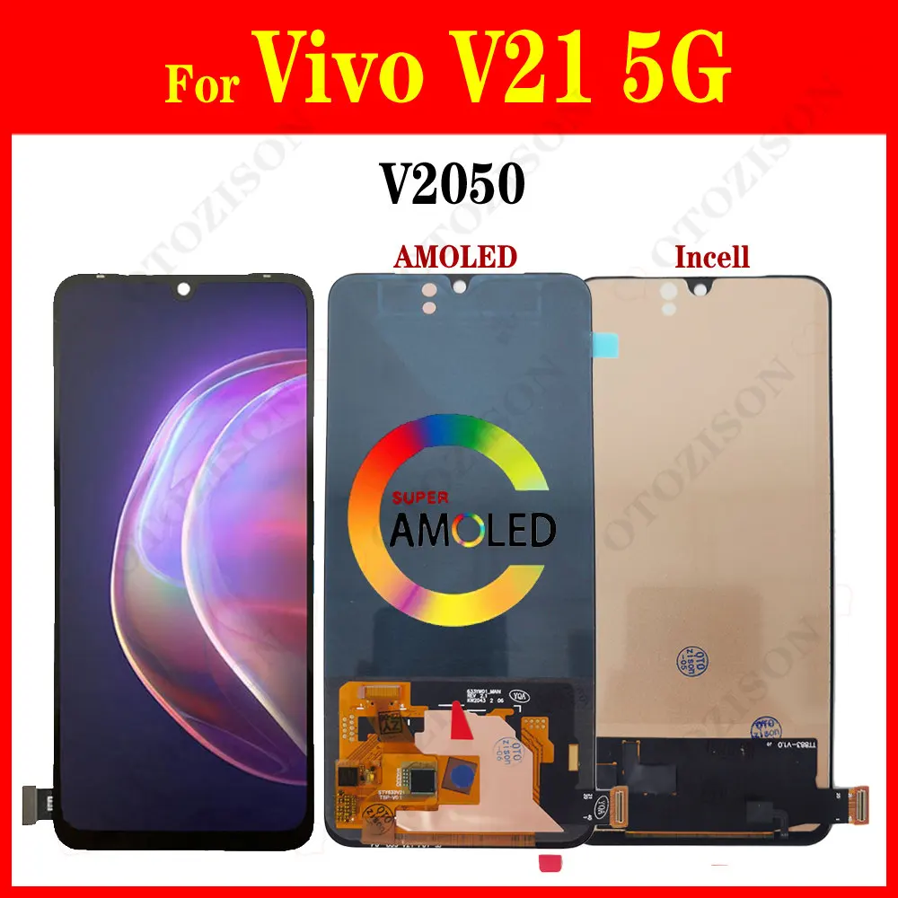 Super AMOLED Display For Vivo V21 5G LCD V2050 Screen Touch Panel super-amoled-display-for-vivo-v21-5g-lcd-v2050-screen-touch-panel
