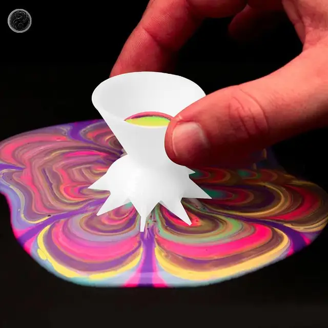 Paint Pouring Split Cup For Acrylic Painting Pouring Mini 7 Leg Funnel Split Cup Reusable Easy