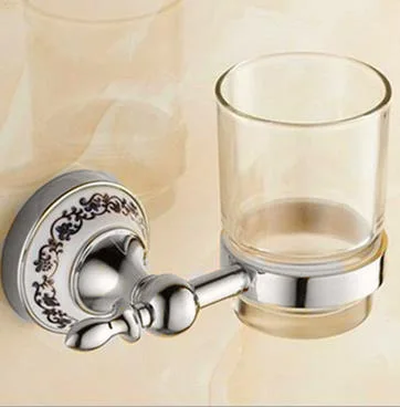 Ensemble d'accessoires de salle de bain en bronze Antique Double étagère porte-serviettes Porte-brosse de toilette Porte-papier WC Crochet de robe Porte-gobelet en céramique, Double porte-serviettes