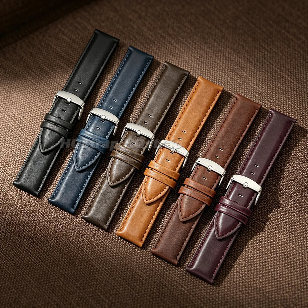 Elegant Vintage-Style Quick Release Watch Strap - Unisex Smartwatch Band Accessory