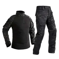 Tactical Suits Outdoor Paintball Men Clothing Uniform Waterproof Camo Shirts Cargo Pants Wear Resistant Suits 1