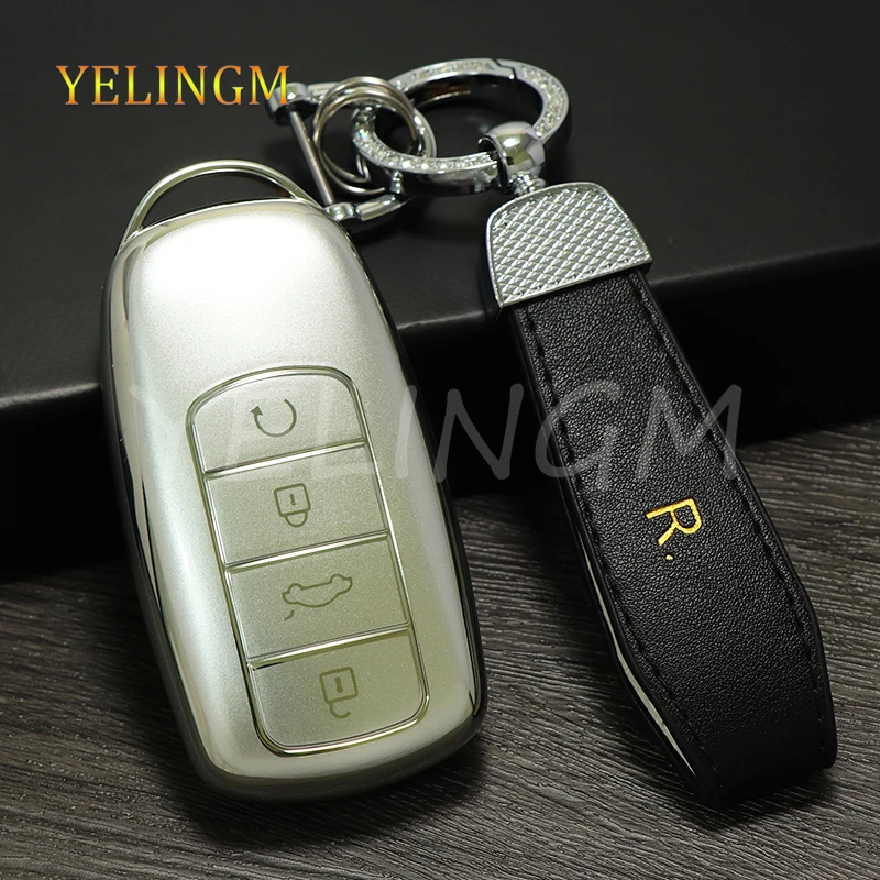 Premium TPU Car Remote Key Case Cover Protector - Stylish and Durable Accessory