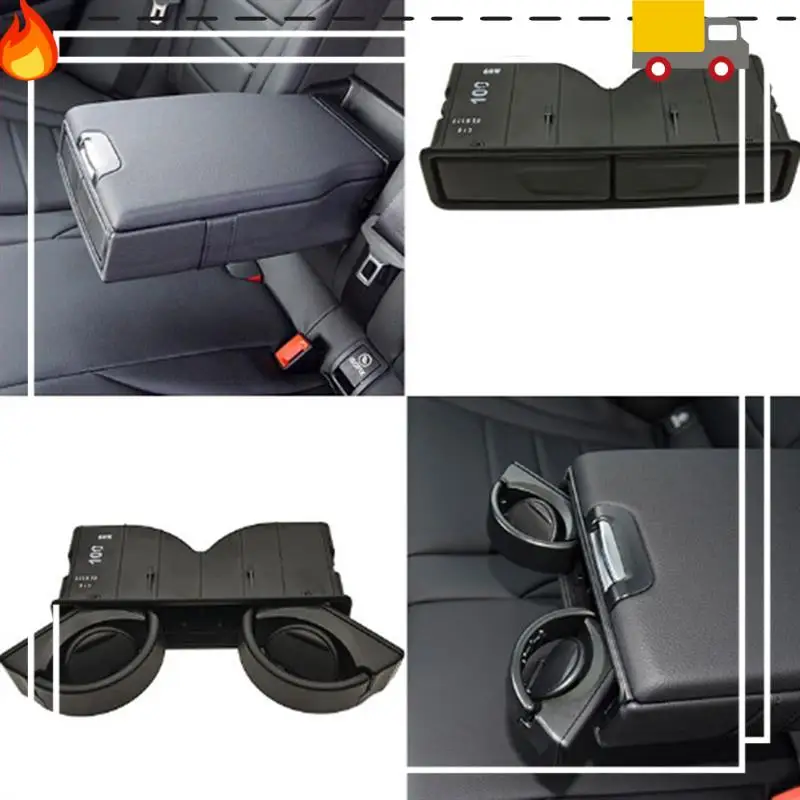 자동차 뒷좌석 팔걸이 컵홀더 0998100213 C GLC 클래스 W205 W253 W213 W222 부품 브라운