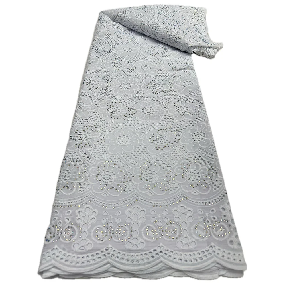 Venta al por mayor de tela de encaje de algodón con piedras nigerianas, lo  último en tela de encaje de gasa suiza africana para mujeres, vestidos de  fiesta de noche y vacaciones -, image size:1000x1000