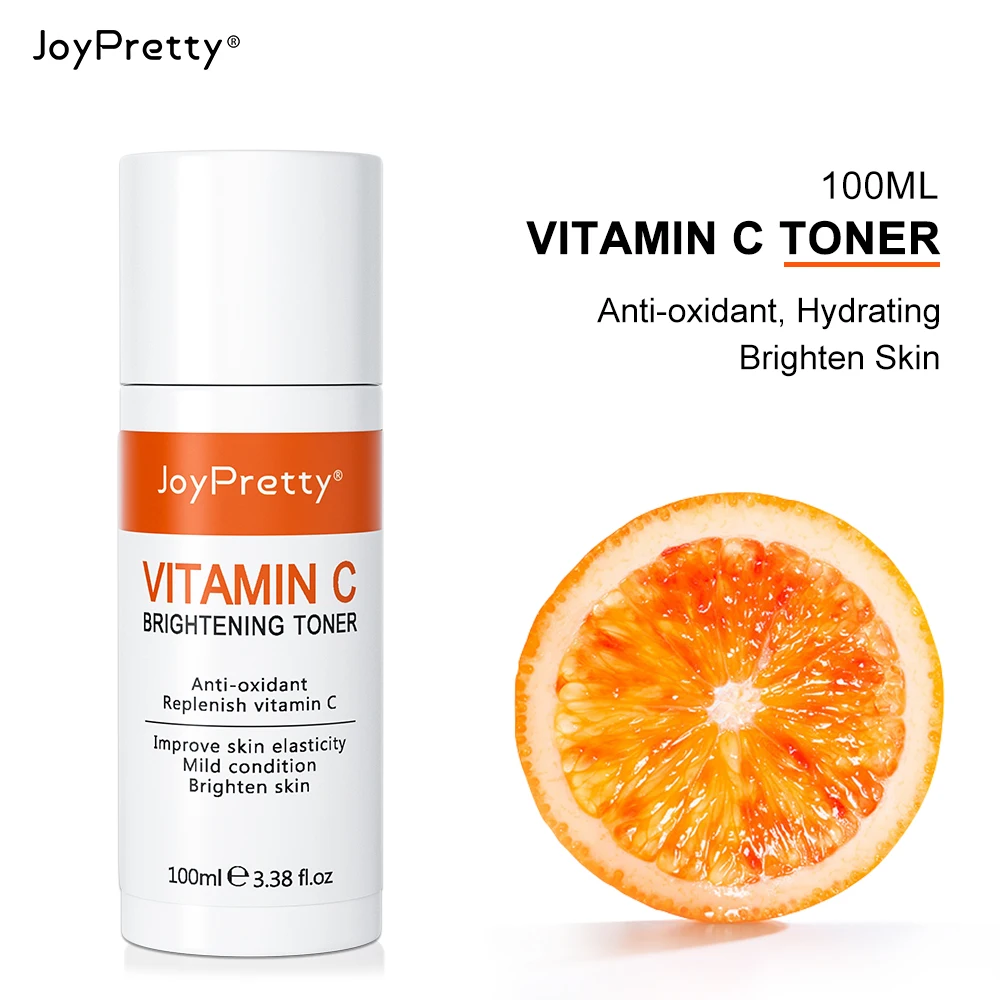 

JoyPretty Vitamin C Face Toner Hyaluronic Acid Dry Skin Moisturizing Hydrating 100ml Refreshing Facial Water Skin Care Women