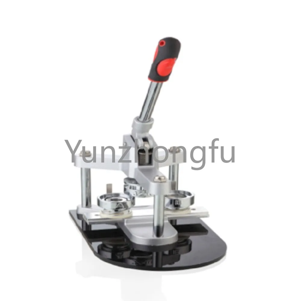 

37MM 1-1/2 Inch metal button machine + 1000pcs badges supplies adjustable circle cutter