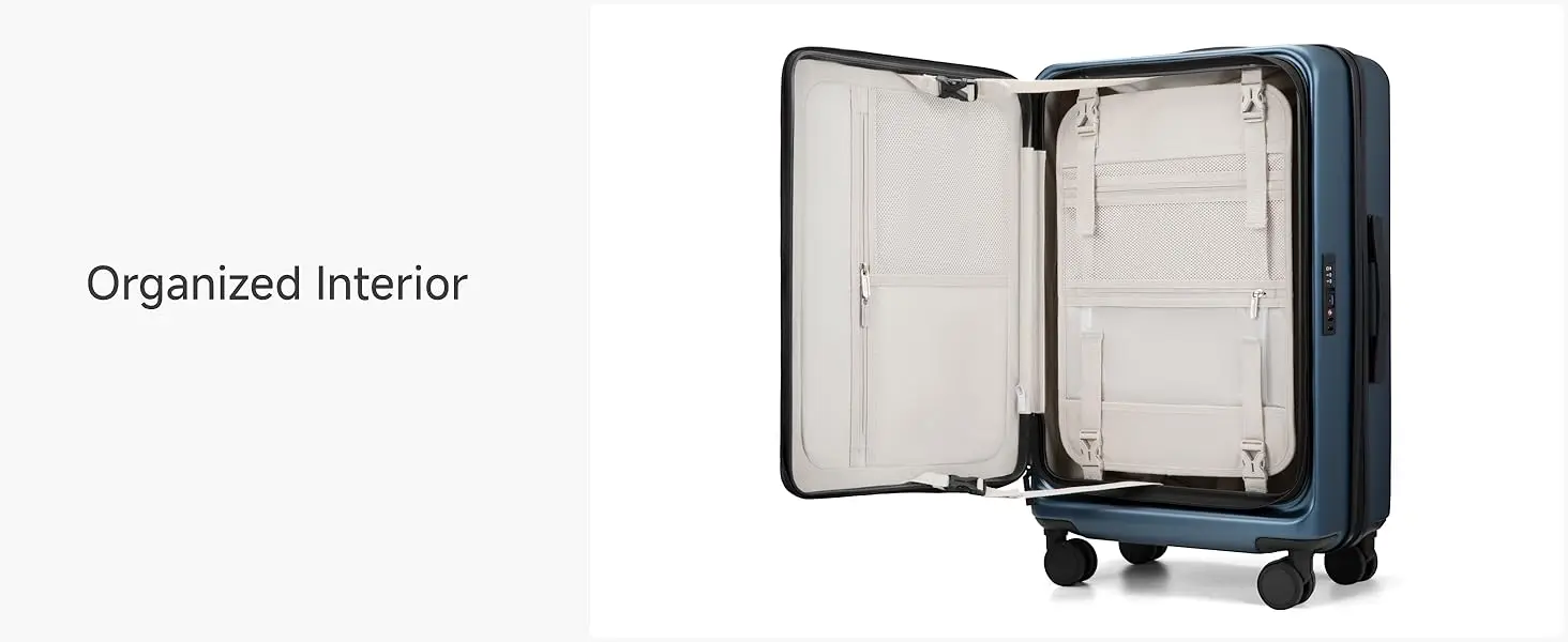 Expandable Suitcase with Wheels