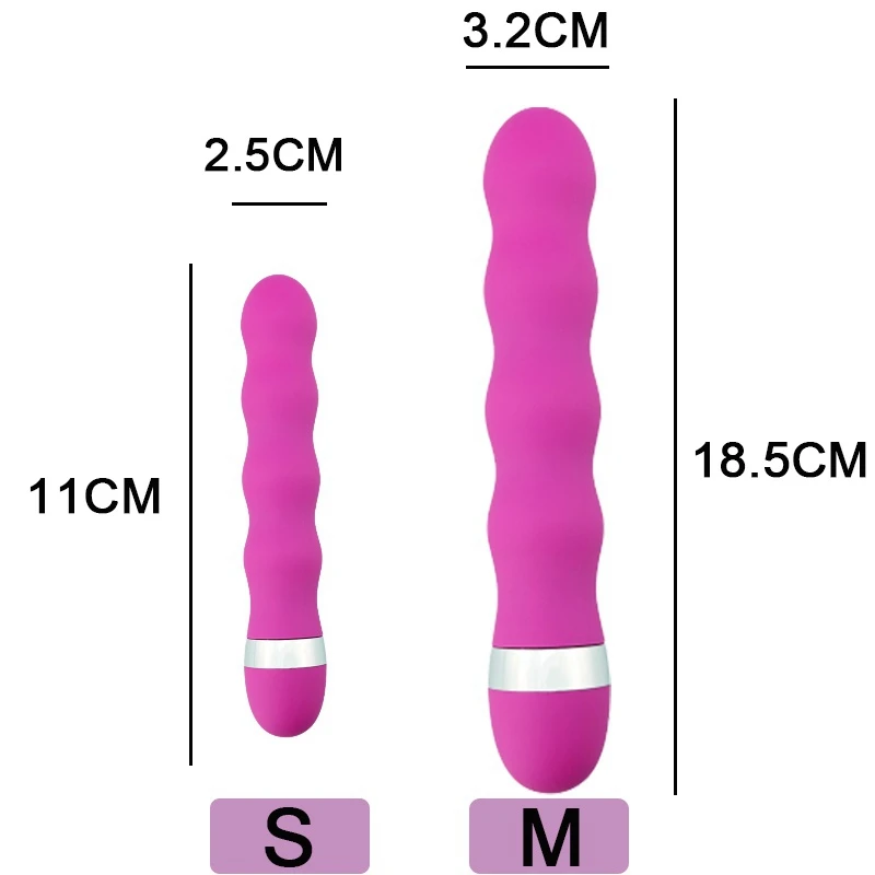 Powerful G Spot Vaginal Vibrator Clitoris Butt Plug Anal Erotic Sex Products Sex Toys For Woman Men Women Vibrating Dildo Female_voghion.com