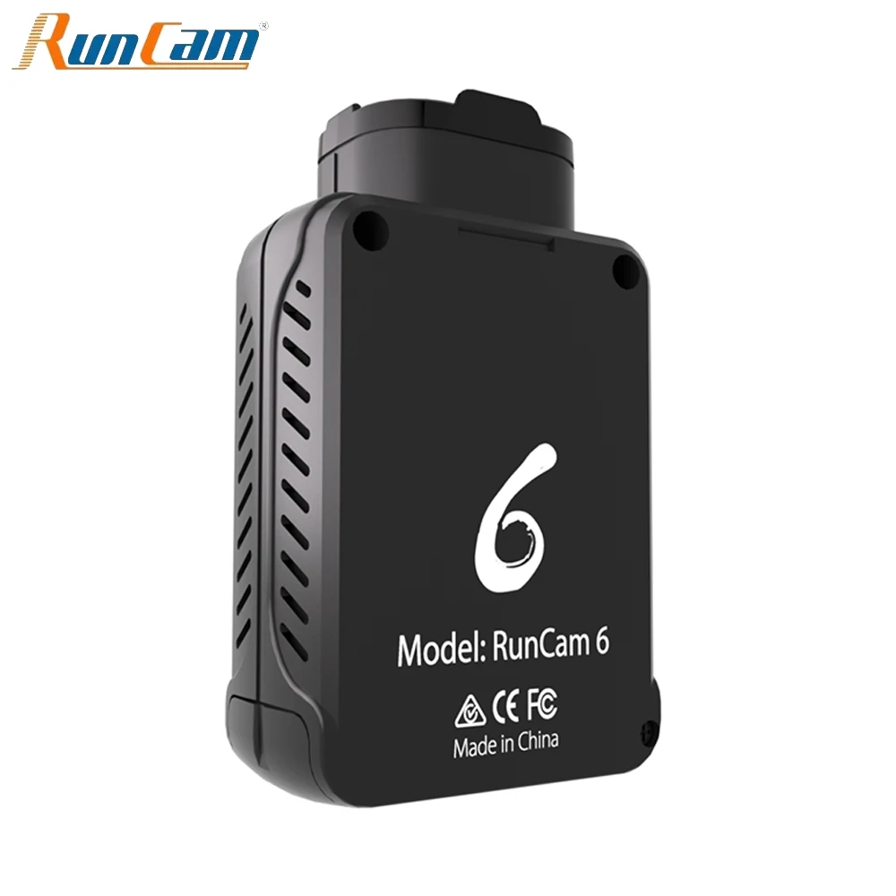 RunCam 6 4K 30HD Portable Sport Camera MP4 Video Format OLED Screen Display for FPV RC Drone Recording thumbnail 3
