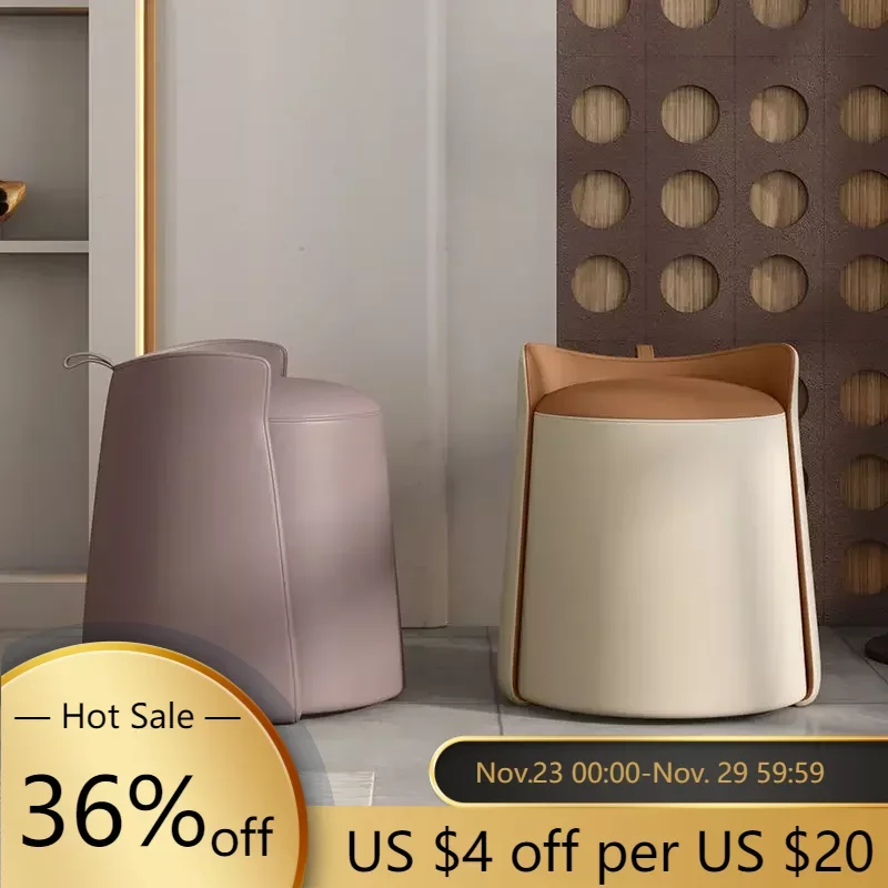 

Designer Stool Chair Bedroom Stool Luxury Stool Drop Chair Vanity Chair Simple Modern Stools Chair Makeup Stools
