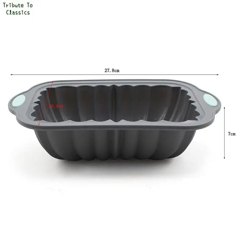 Silicone Cake Pan with Metal Reinforced Frame Whirlwind Nest