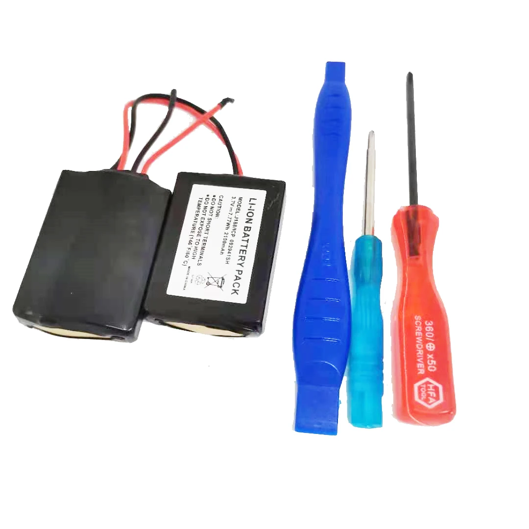 100% Nuova Batteria Di Ricambio Ricaricabile Ad Alta Capacità J188/Icp 092941Sh Con Strumenti Per Beats Pill 1.0 Altoparlante 3.7V 2100Mah