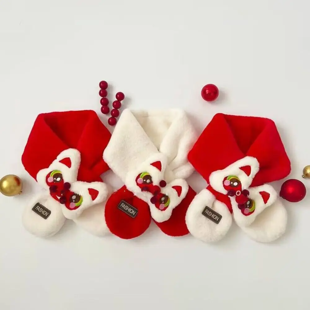 Рисунок 2 - Новогодний плюшевый шарф с мультяшным