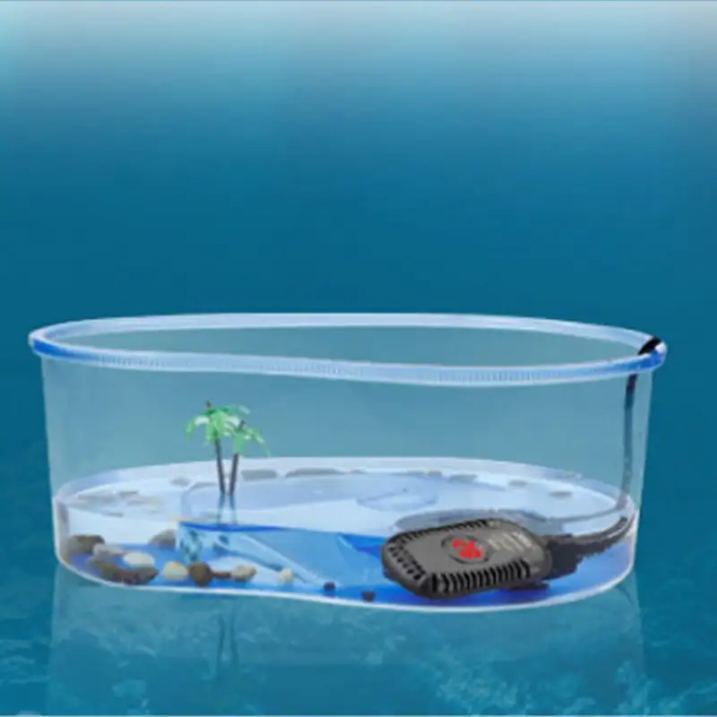 Quartz Glass Aquarium Submersible Heater Ultra Short Low Water Level Fish Tank Heating Rod 25w-150w Adjustable - Image 2
