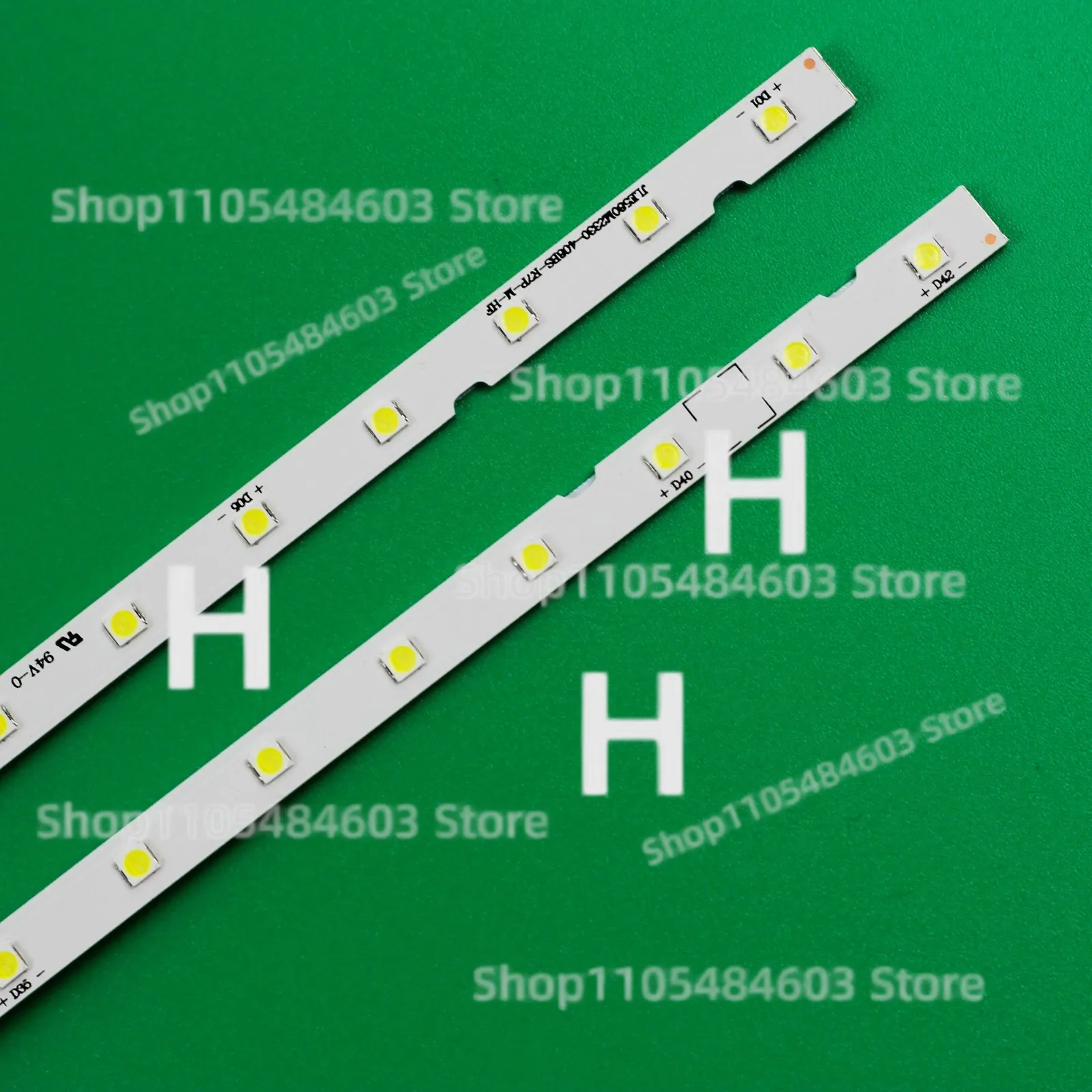 KRDG 2개 LED 스트립 UN58NU7100 UN58NU710 UN58NU7200 UN58RU7100 UN58RU710용
