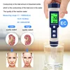 Yieryi 5 in 1 TDS EC PH Salinity Temperature Meter Digital Water Quality Monitor Tester for Spa Pools Aquariums 4