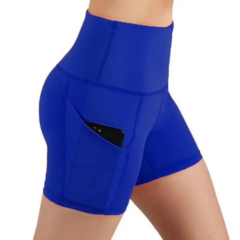 

Women Yoga Short Pants Slim Fit Sweat-absorbent Shorts Summer High Waist Sport Shorts for Running Yoga Shorts