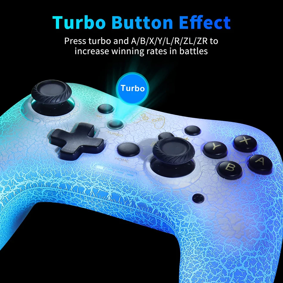 Button Light Nintendo Switch Pro Controller Home Button Blue