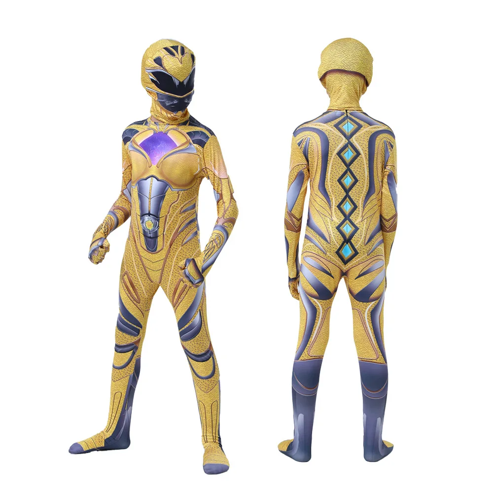 Power Rangers Dino Thunder Yellow Ranger Costume