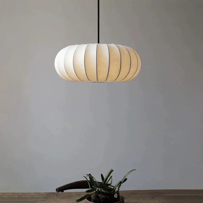 Wabi Sabi Modern Led Chandelier Pendant Lamp For Restaurant Bedroom Bedside Simple Pendant Lights Dining Room Loft Hanging Lamp 2