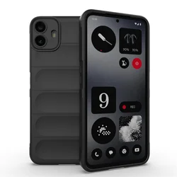 Premium Flexible Silicone Shockproof Case - Skin Feeling Protective Cover - Nothing CMF Phone 1 (Black)