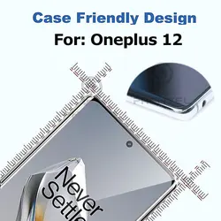Enhanced 3D Full Glue Anti - Shatter Tempered Glass Screen Protector - Tempered Glass (Oneplus 12)