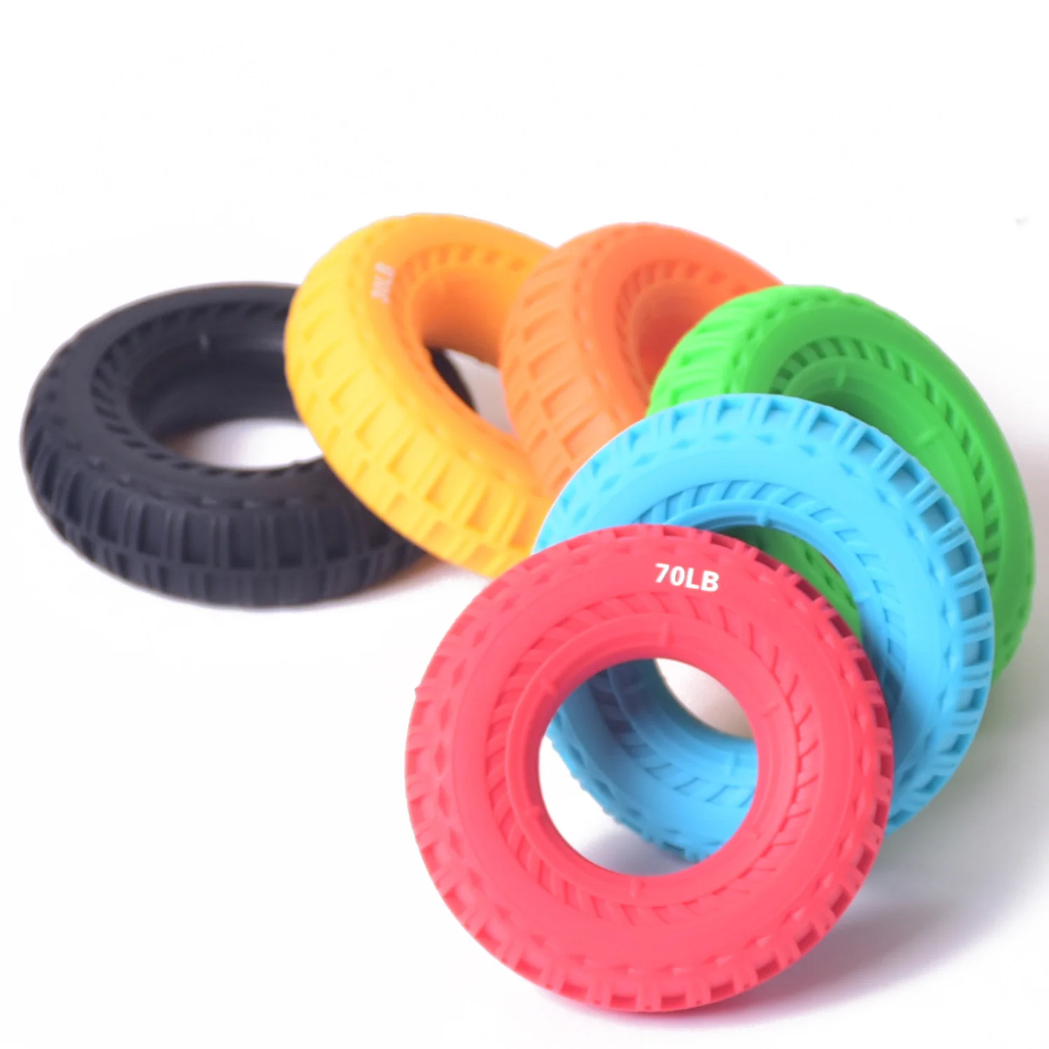 악력기 손목 재활용 피트니스 헤비 그립, 핸드 그리퍼 및 근력 훈련을 위한 손목 확장기 11 손목뼈 확장기 핸드 그리퍼, 팔뚝 동력계 훈련, 손가락 강화 운동 링, 홈 헬스장 피트니스 손목 밴드