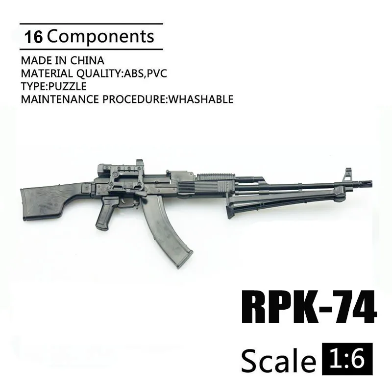 Details about   1/6 RPK-74 Machine Gun For 12" Afghanistan Military Dragon Hot Toys BBI 
