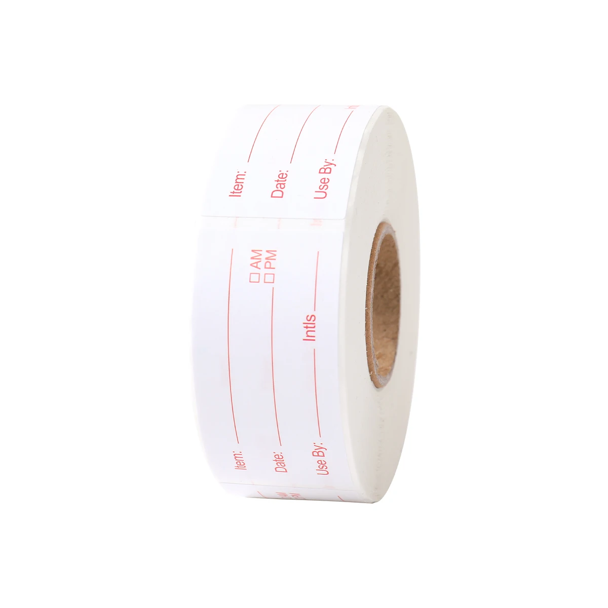Kitchen Sticker Refrigerator Freezer Food Storage Date Content Label Waterproof Oil Resistant Can Jar Paper Label 500pcs/roll