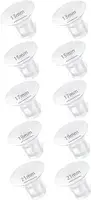 Flange Insert 13/15/17/19/21mm Compatible with Medela/Spectra/XIMYRA/YOUHA/TSRETE/Momcozy S12/S12Pro Breast pump 24mm Flange 1