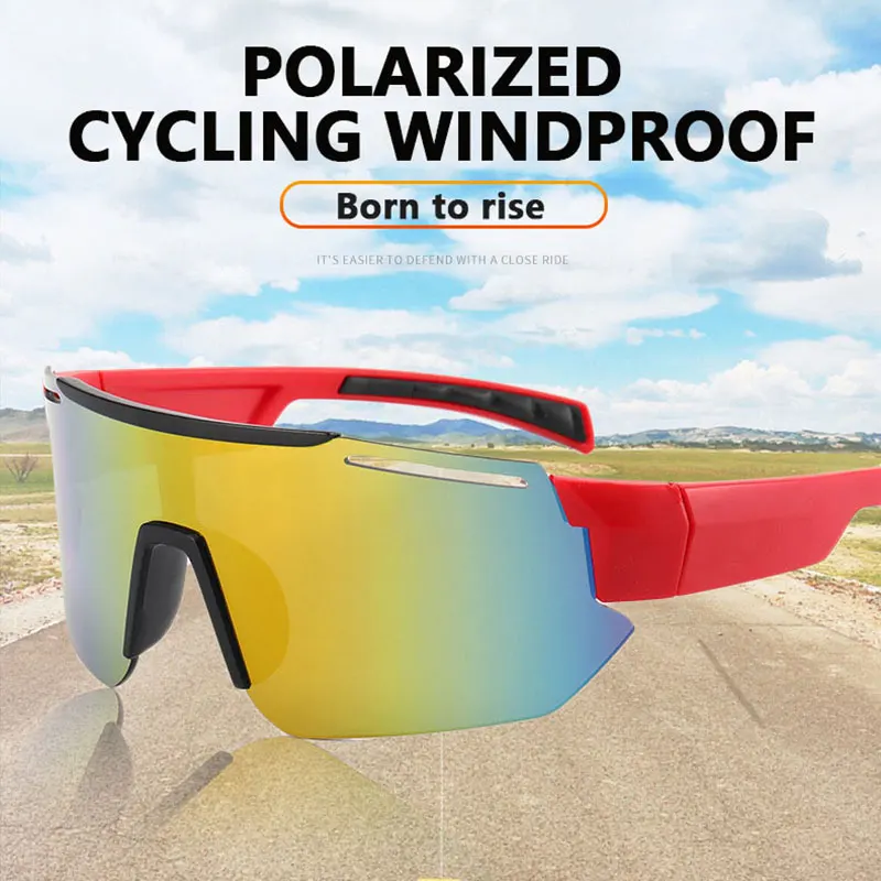 

New Outdoor Sports Polarized Glasses Running Goggles Windproof Dustproof Sunglasses Men Women Camping Lentes Ciclismo Hombre