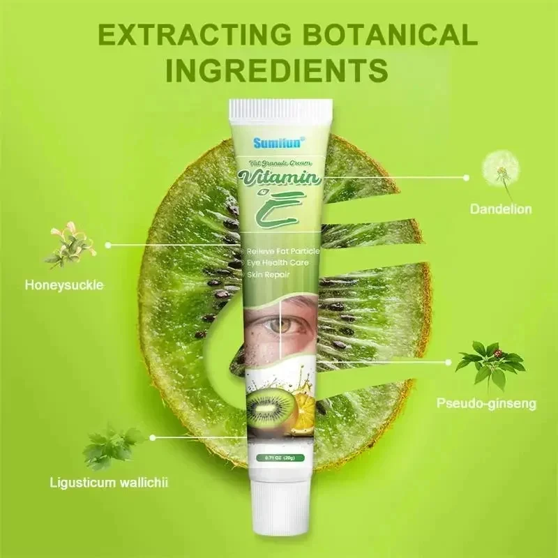 Eye Cream for Fat Granules Puffiness - Milia Remover Skin Repair
