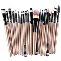 20pcs Eye brush Complete eyeshadow Brush Beauty Tool Explosive neutral logo Free Eyeliner brush 1