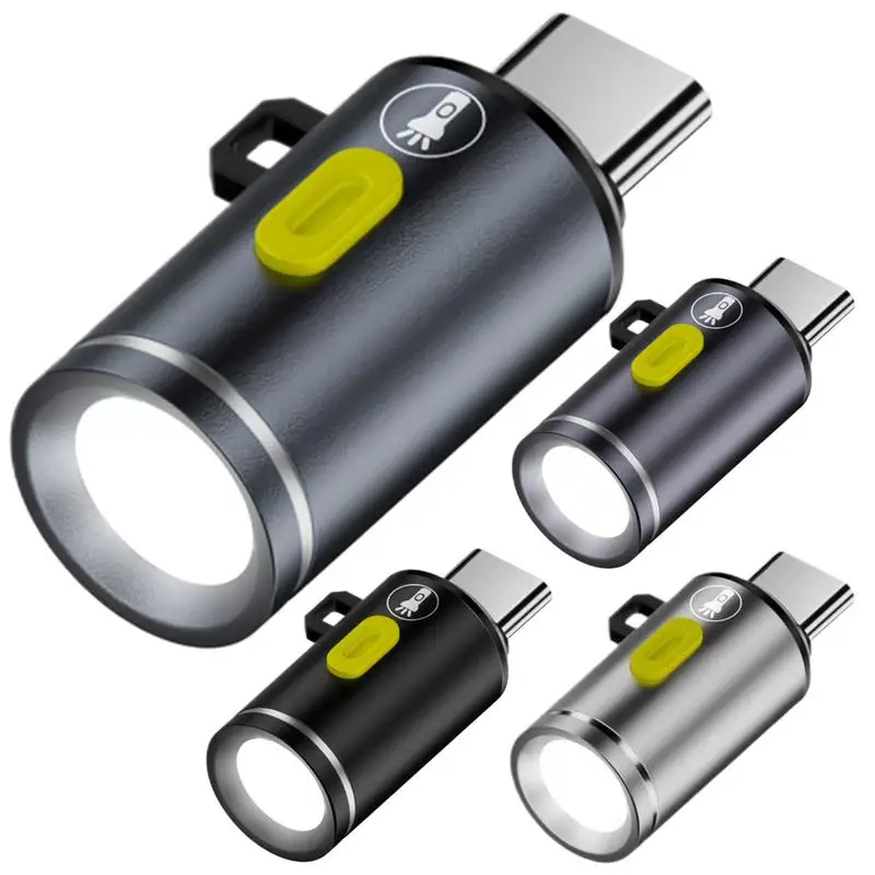 LED Flashlight Type-C Portable Mini Handheld Super Bright Pocket LED Torch for Camping Hiking Waterproof Outdoor Lighting Device mini flashlight led flashlights mini led flashlight led torch light