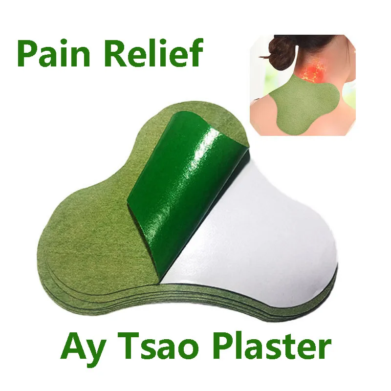 10pcs Self-heating Neck Patches Wormwood Plaster for Joint Cervical Spondylosis Body Pain Relief