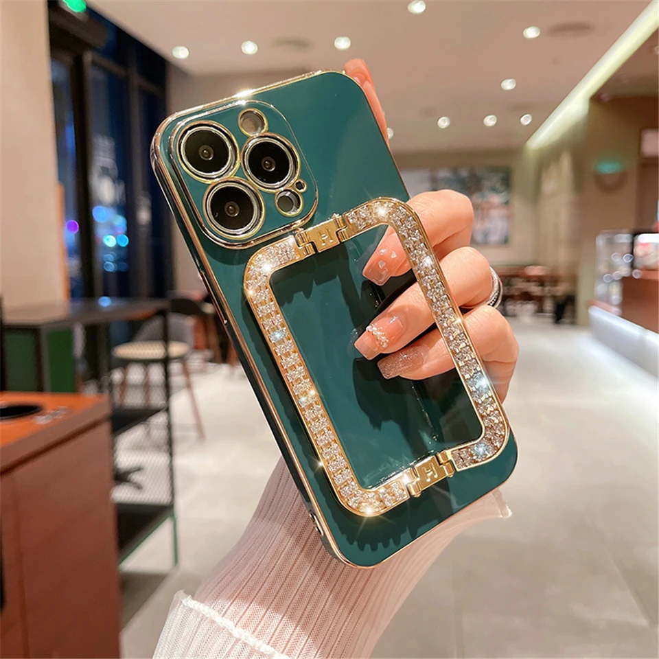 IPhone用グリッターケース,iPhone用ゴールドメッキフォンケース