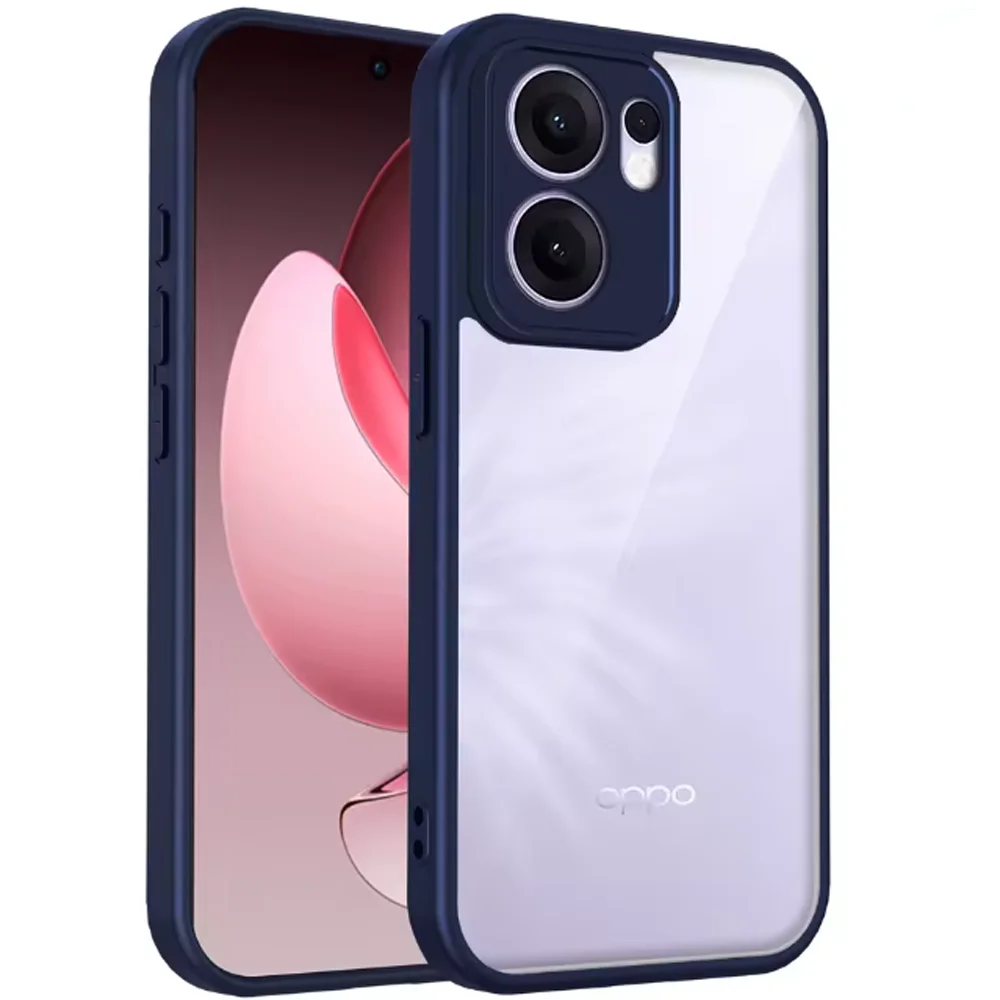 Enhanced Shockproof Silicon Bumper Case with Clear Matte Back