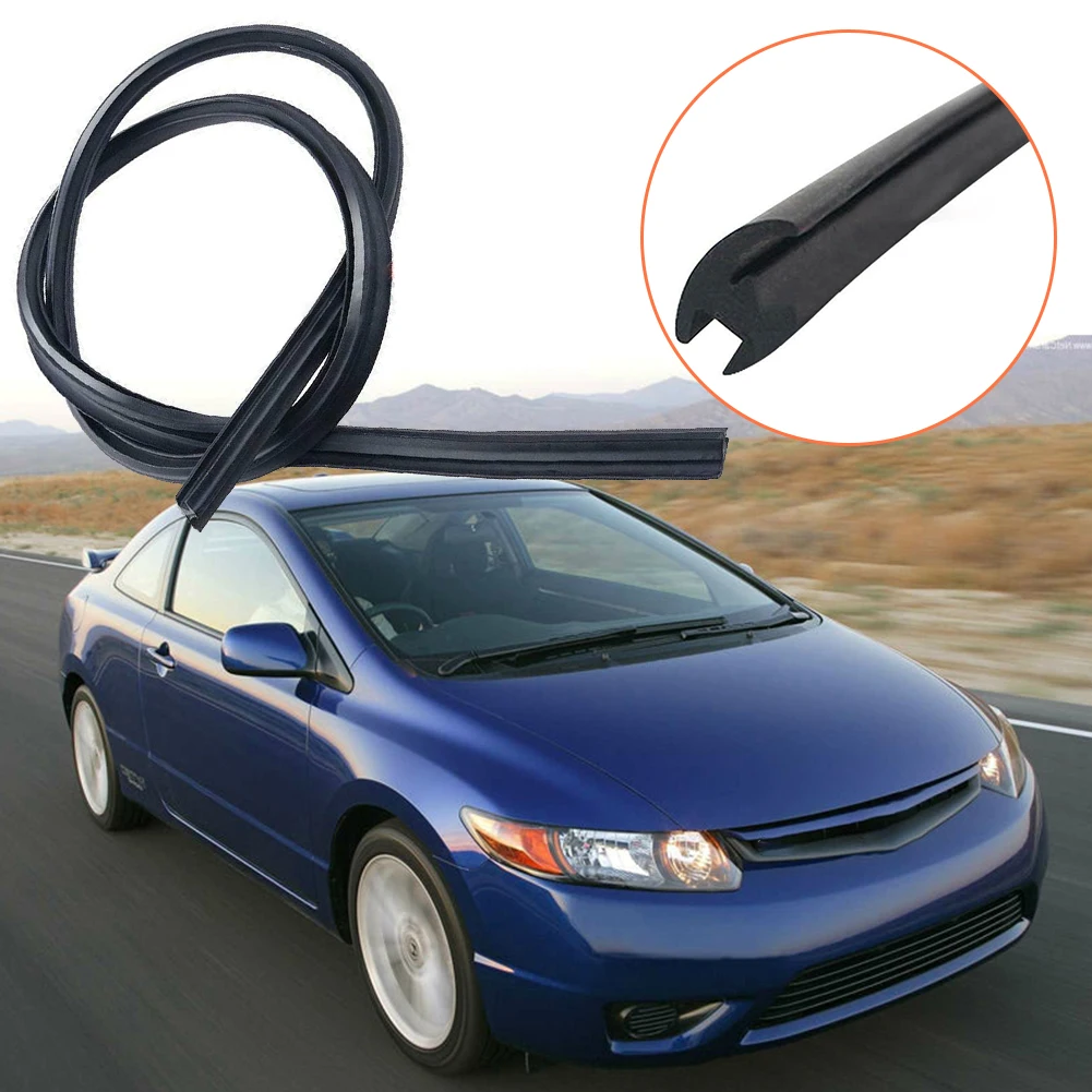 1pc Windshield Reveal Surround Molding Trim 73150-SNA-003 for Civic 2006-2011 Automobiles Rubber Sealing Strips