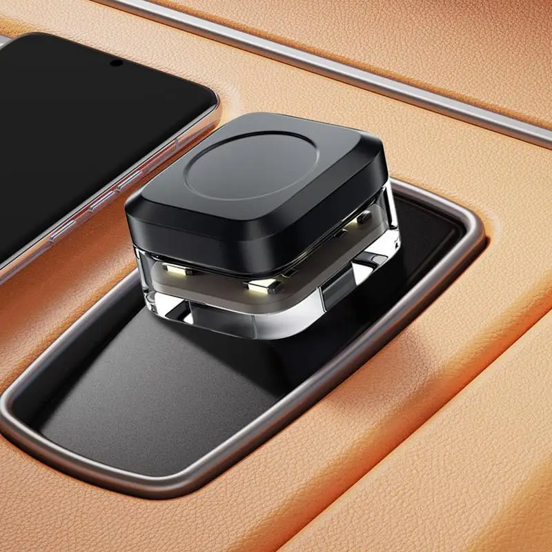 USB Car Ambient Light Wireless Multicolor auto Interior Night Light Mini LED Car Decorative lamp Car Interior Atmosphere Lights