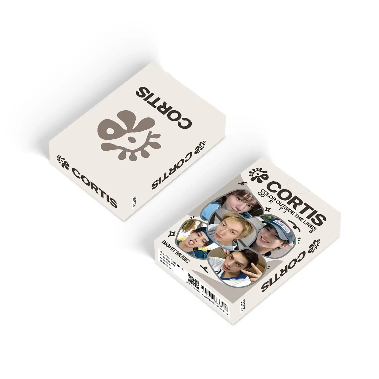 55 قطعة Kpop Idol Boy CORTIS سلسلة جديدة بطاقات لو...