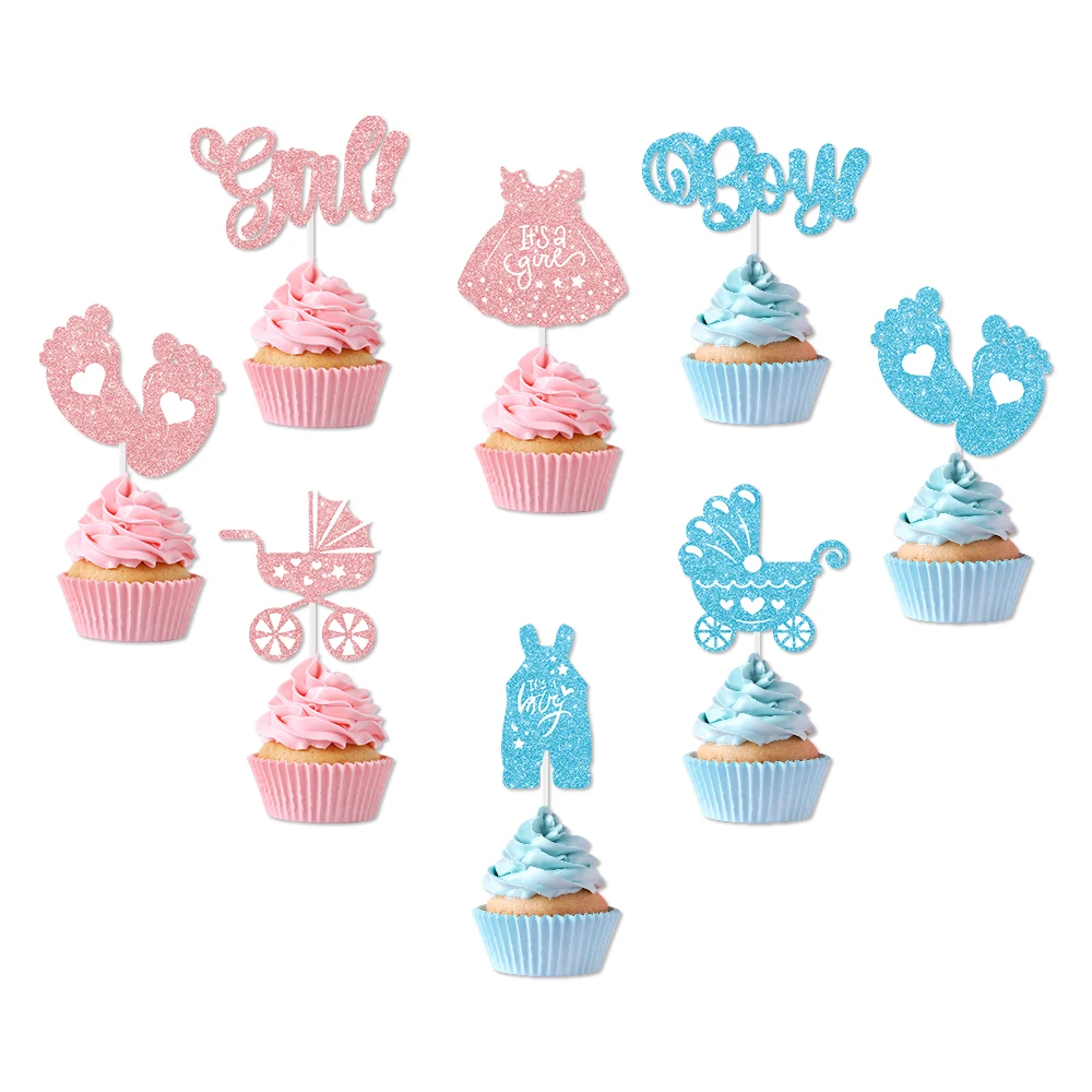 Glitter Boy or Girl Toppers 4