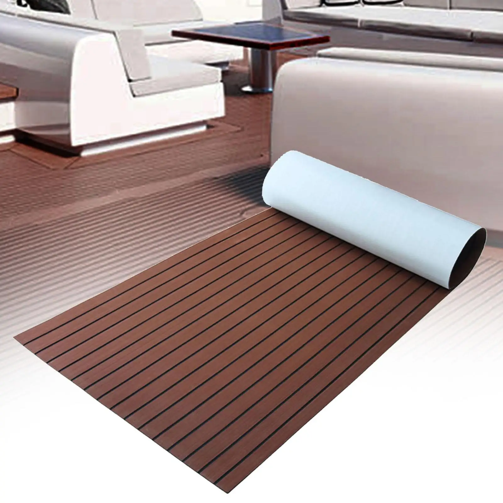 EVA Foam Teak Decking Deck Flooring Deck Pad Decoration 94.5