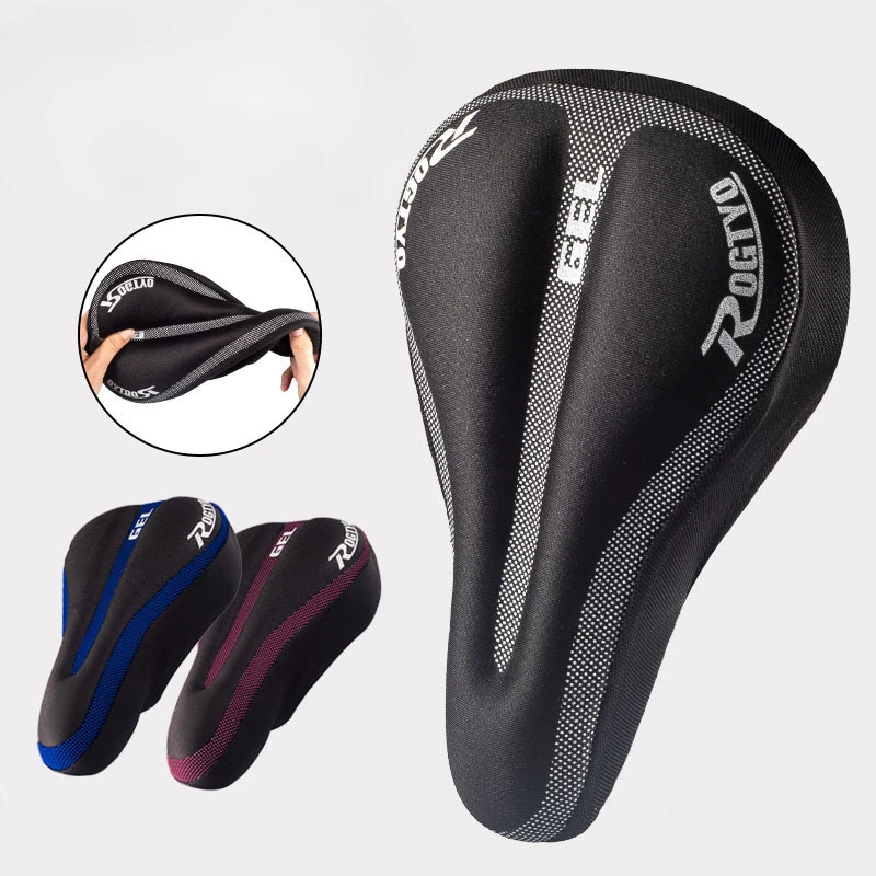 Bicycle Saddle Bicycle Saddle Cover Bicycle Seat Cover Bicycle Seat Cushion Bike Riding Cushion Silicone Bicycle Seat Breathable Mountain Bike Cushion Gel Pad Cushion Cover