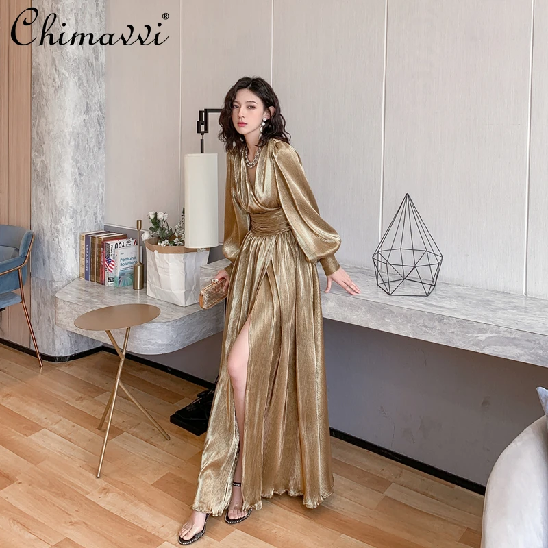 green emerald velvet dress Zapaka Women Sparkly Gold Short Cocktail Dress V-Neck Sequins Bodycon Party Dress, Golden / US24W