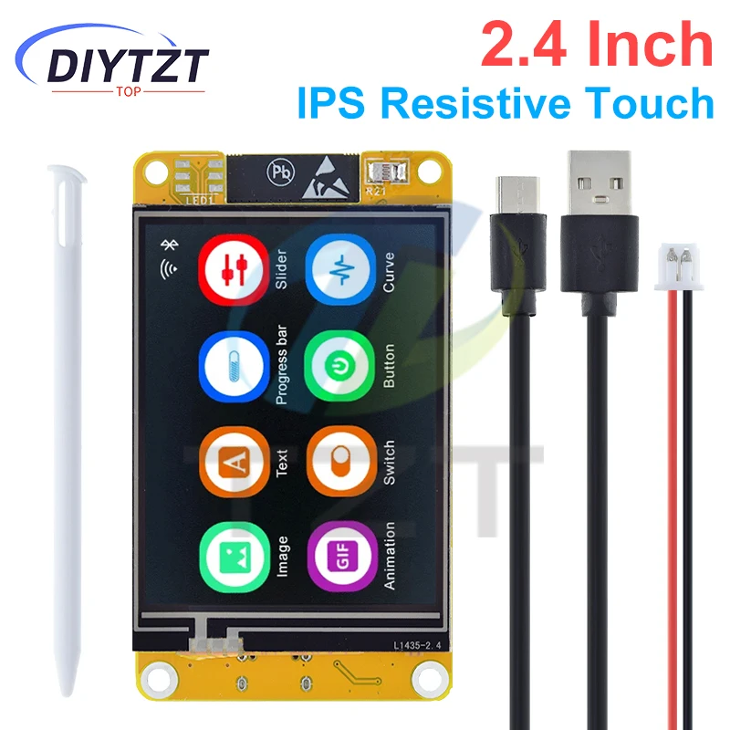 รูปสินค้า DIY ESP32 บอร์ดพัฒนา 2.4 นิ้ว TFT LCD สัมผัสได้